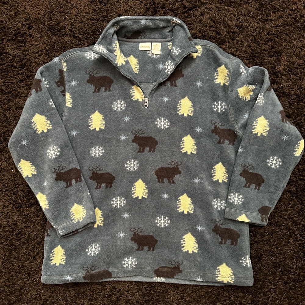 Men’s or women’s outdoor print sweater